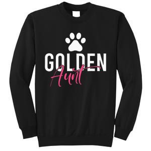 Golden Aunt Golden Retriever Aunt Sweatshirt