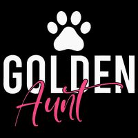 Golden Aunt Golden Retriever Aunt Tall T-Shirt
