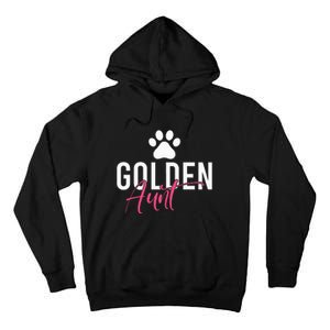 Golden Aunt Golden Retriever Aunt Tall Hoodie