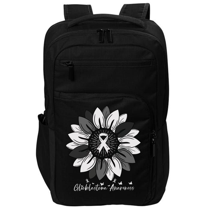 Glioblastoma Awareness Impact Tech Backpack