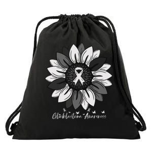 Glioblastoma Awareness Drawstring Bag