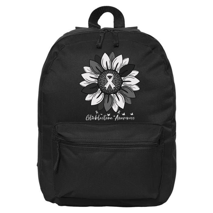 Glioblastoma Awareness 16 in Basic Backpack