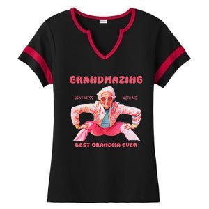 Grandmazing Award Ladies Halftime Notch Neck Tee