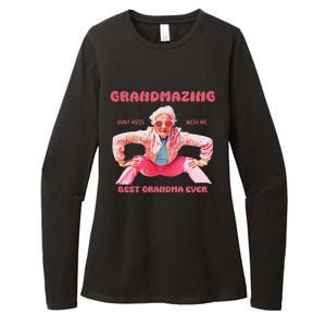 Grandmazing Award Womens CVC Long Sleeve Shirt