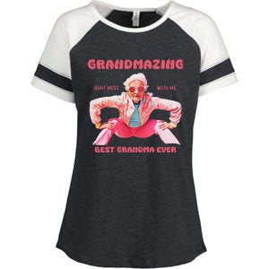 Grandmazing Award Enza Ladies Jersey Colorblock Tee