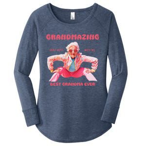 Grandmazing Award Women's Perfect Tri Tunic Long Sleeve Shirt