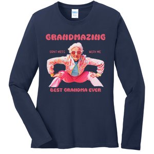 Grandmazing Award Ladies Long Sleeve Shirt