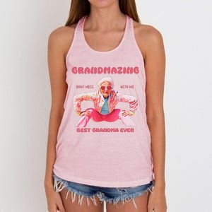 Grandmazing Award Women's Knotted Racerback Tank