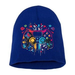 Gamer Aesthetic Graphic Gaming Video Games Ns Cute Gift Short Acrylic Beanie