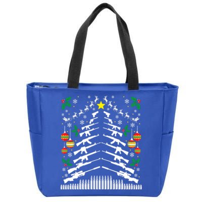 Guns Armeaningful Gift15 2nd Adt Xmas Christmas Funny Funny Gift Zip Tote Bag