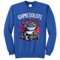 Gamesolotl Axolotl Gamer Anime Gifts Kawaii Sweatshirt