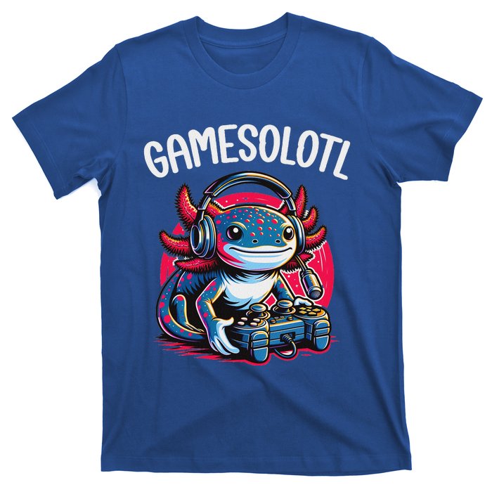 Gamesolotl Axolotl Gamer Anime Gifts Kawaii T-Shirt