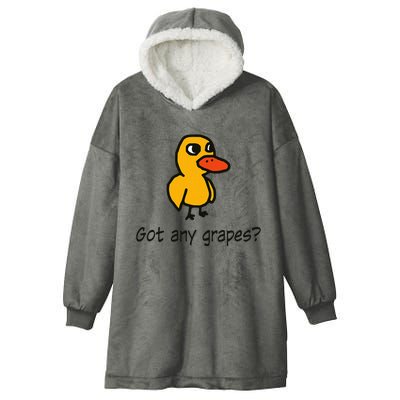 Got Any Grapes Apparel Hooded Wearable Blanket