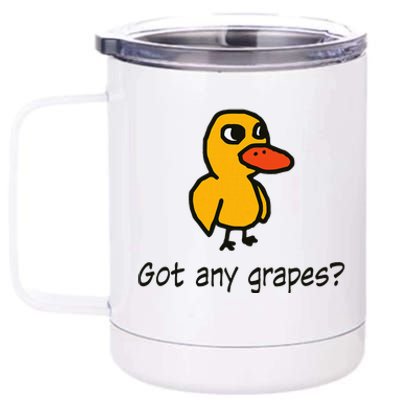 Got Any Grapes Apparel 12 oz Stainless Steel Tumbler Cup