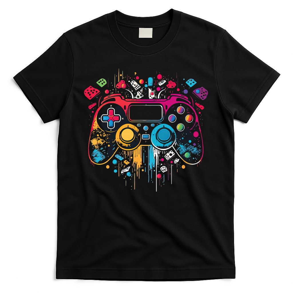 Gamer Aesthetic Graphic Gaming Video Games Teens T-Shirt