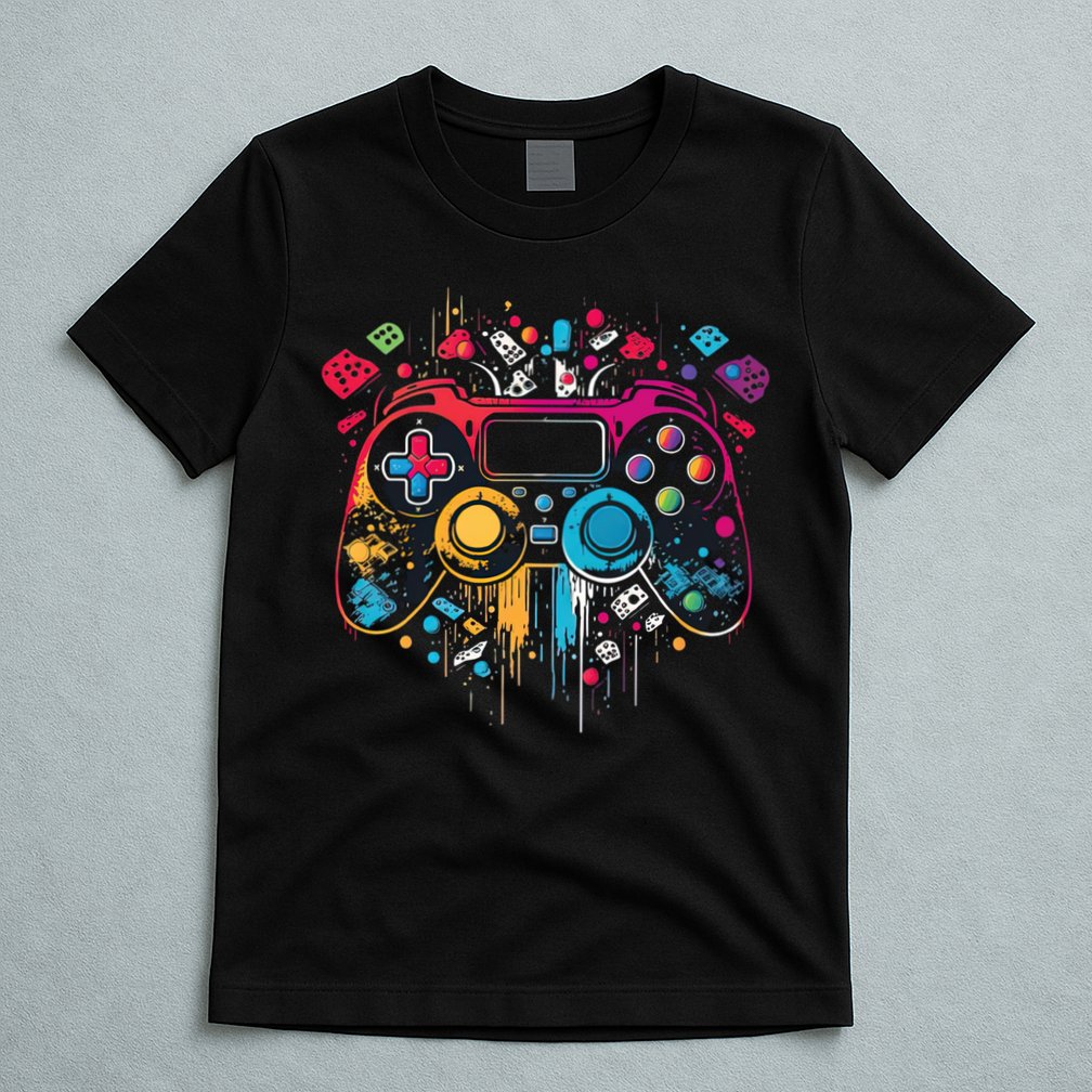 Gamer Aesthetic Graphic Gaming Video Games Teens T-Shirt
