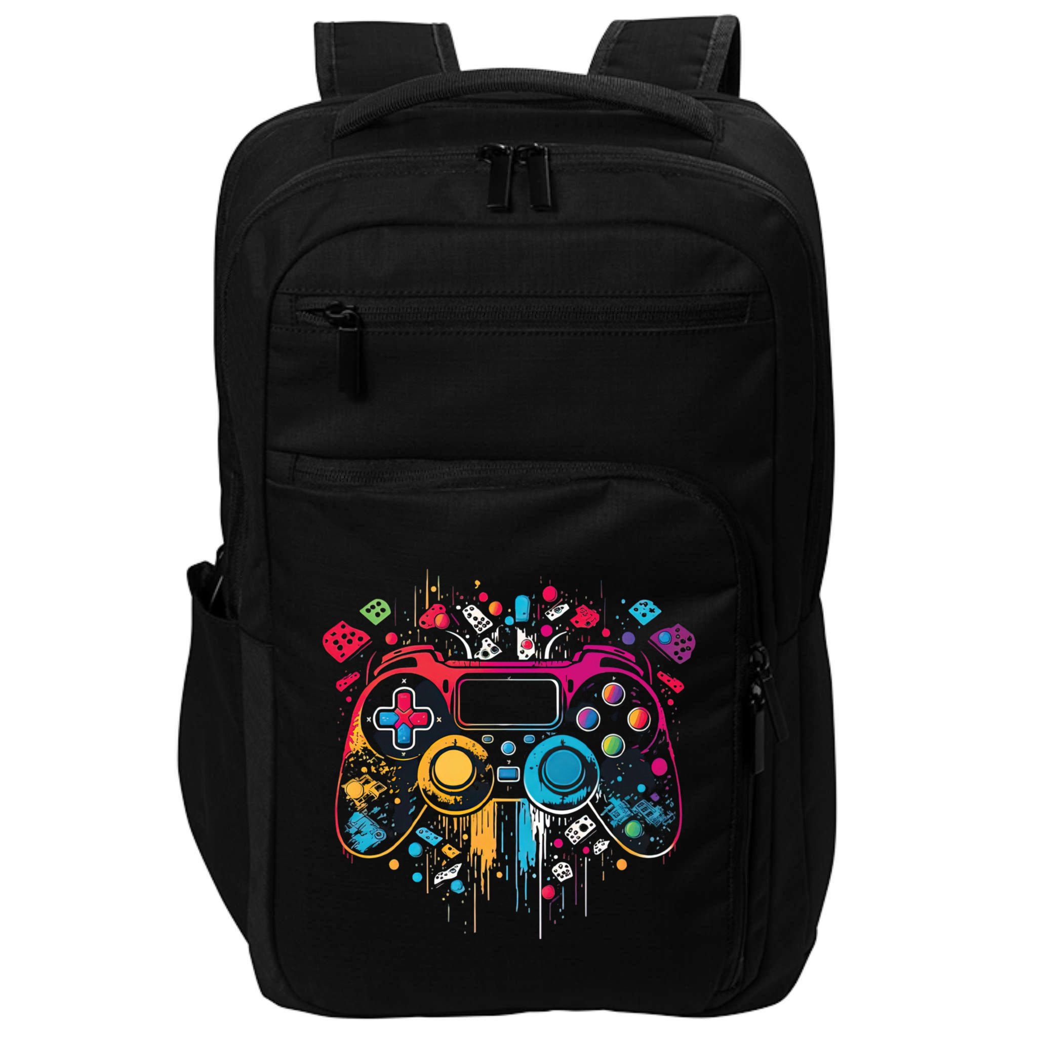 Gamer Aesthetic Graphic Gaming Video Games Teens Impact Tech Backpack