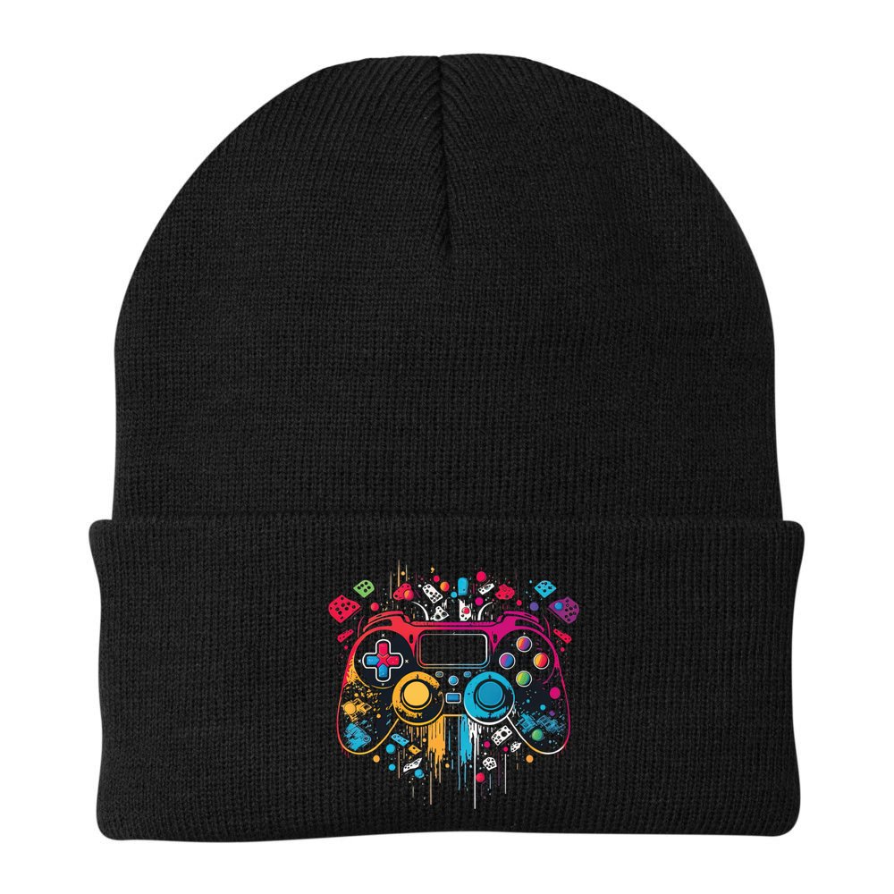 Gamer Aesthetic Graphic Gaming Video Games Teens Beanie