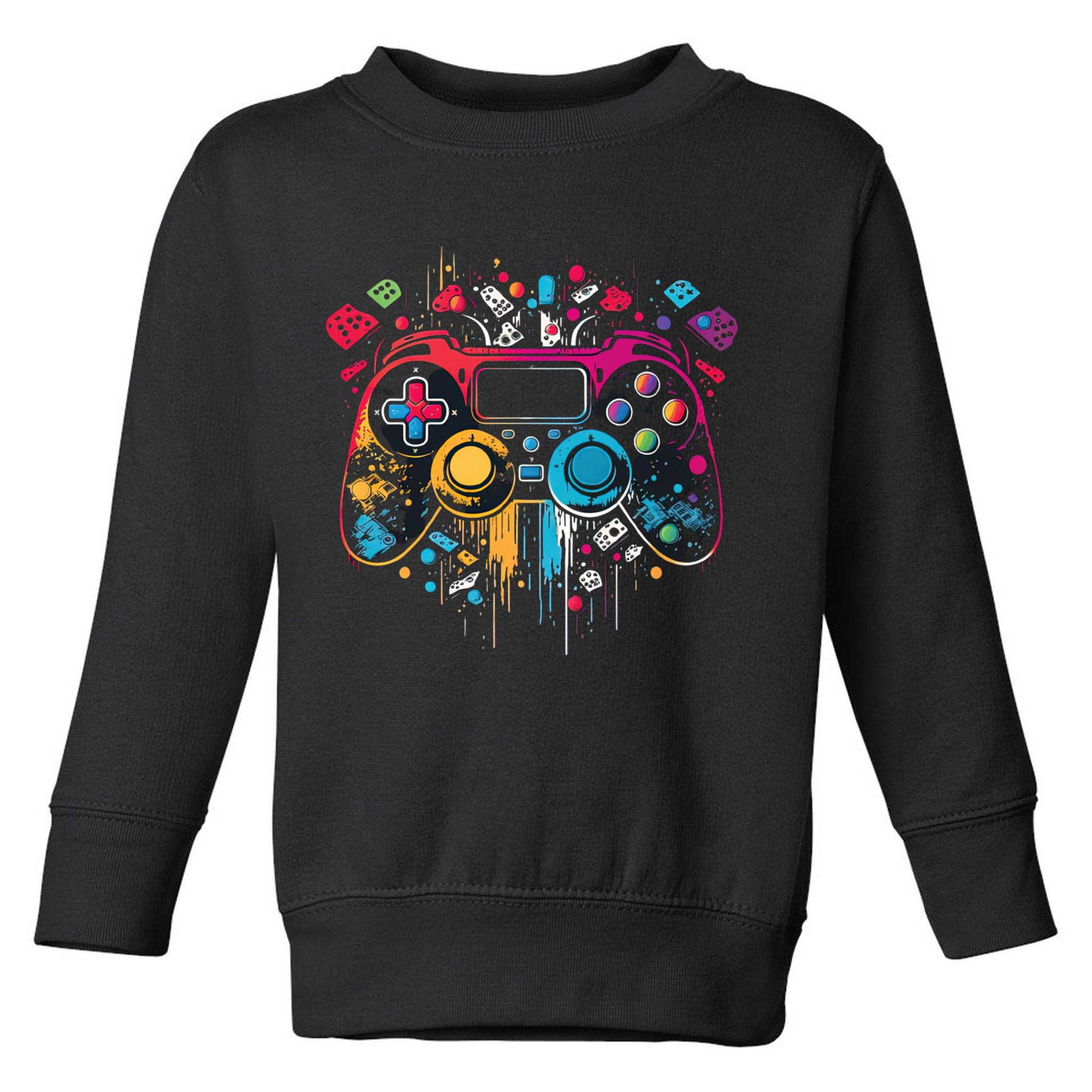 Gamer Aesthetic Graphic Gaming Video Games Teens Toddler Sweatshirt