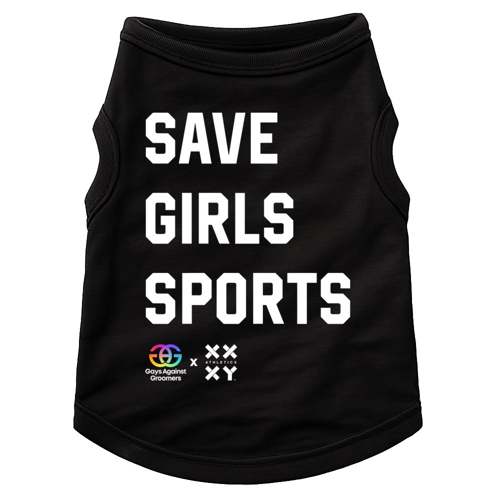 Gays Against Groomers Save Girl Sports Xxxy Athletics Doggie Tank