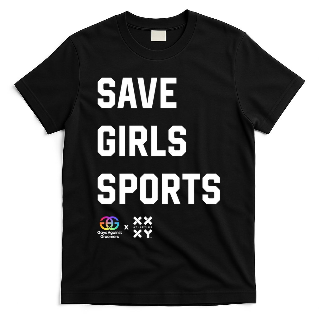 Gays Against Groomers Save Girl Sports Xxxy Athletics T-Shirt