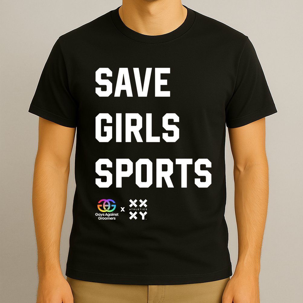 Gays Against Groomers Save Girl Sports Xxxy Athletics T-Shirt