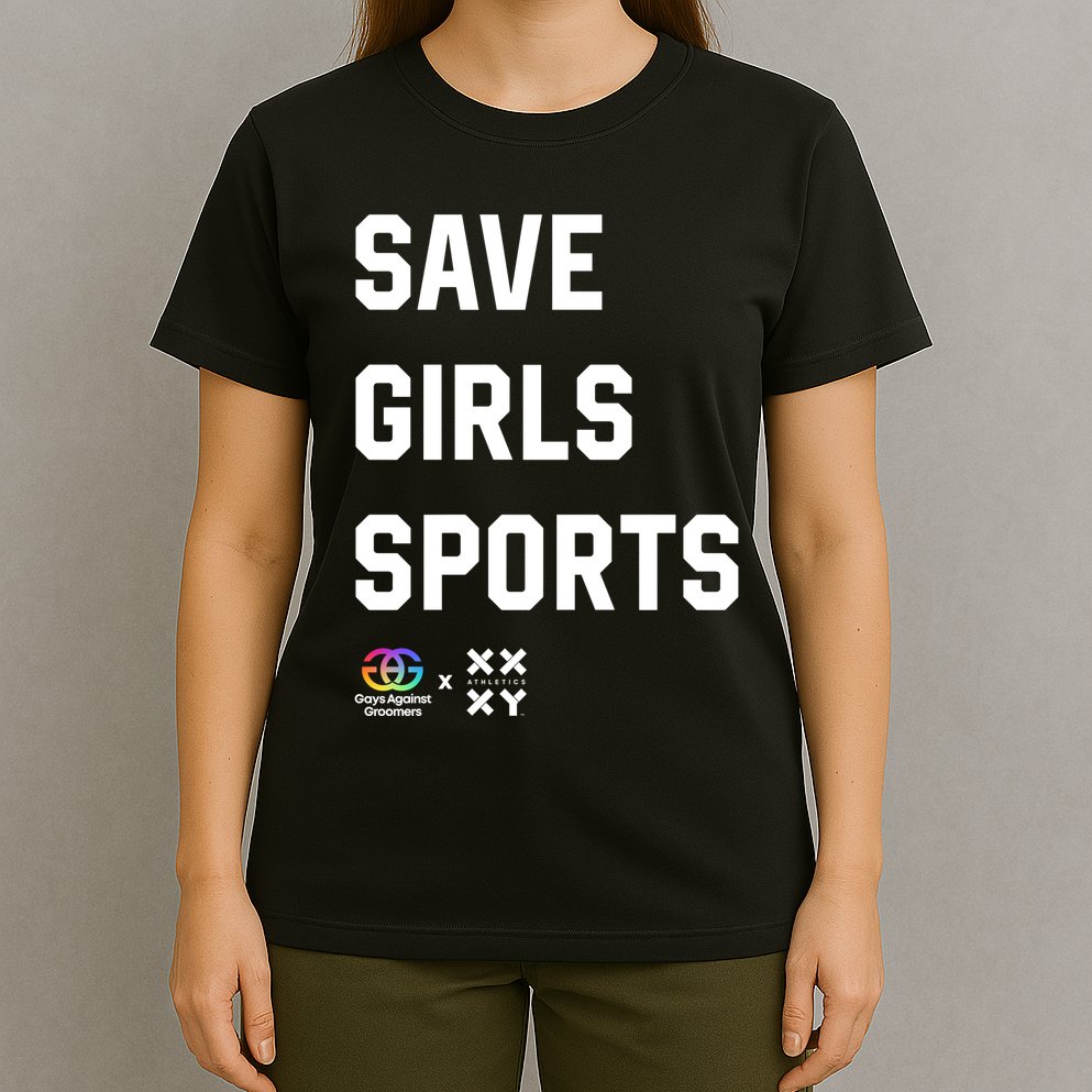 Gays Against Groomers Save Girl Sports Xxxy Athletics T-Shirt