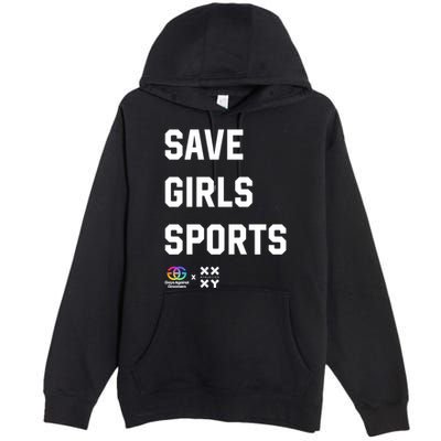 Gays Against Groomers Save Girl Sports Xxxy Athletics Premium Pullover Hoodie