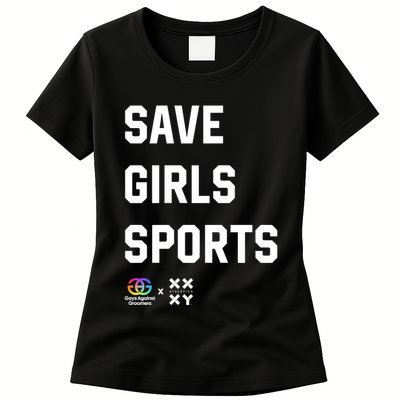 Gays Against Groomers Save Girl Sports Xxxy Athletics Womens T-Shirt