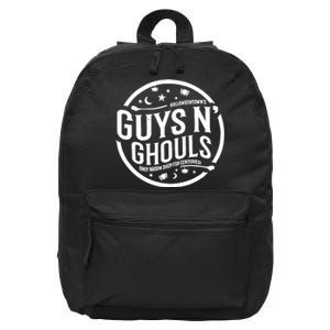 Guys And Ghouls Only Broom 16 in Basic Backpack