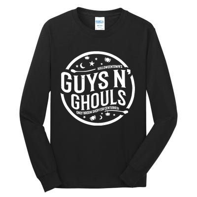 Guys And Ghouls Only Broom Tall Long Sleeve T-Shirt