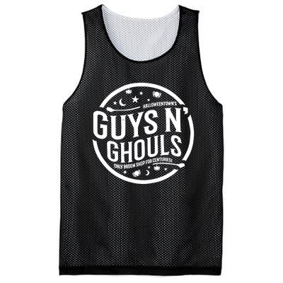 Guys And Ghouls Only Broom Mesh Reversible Basketball Jersey Tank