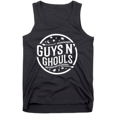 Guys And Ghouls Only Broom Tank Top