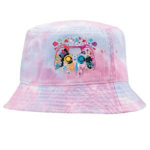 Gamer Aesthetic Graphic Gaming Video Games Ns Cute Gift Tie-Dyed Bucket Hat