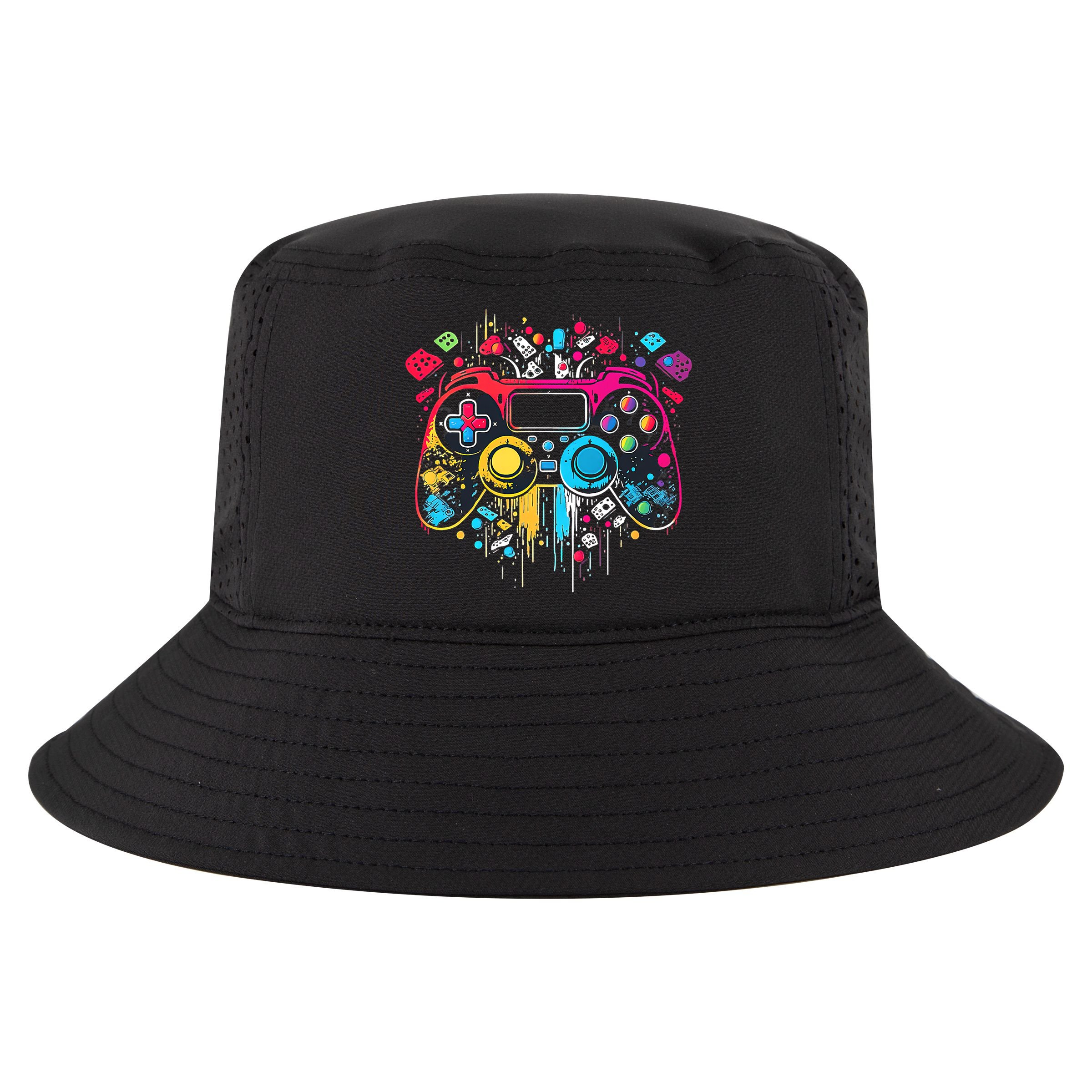 Gamer Aesthetic Graphic Gaming Video Games Boys Teens  Cool Comfort Performance Bucket Hat