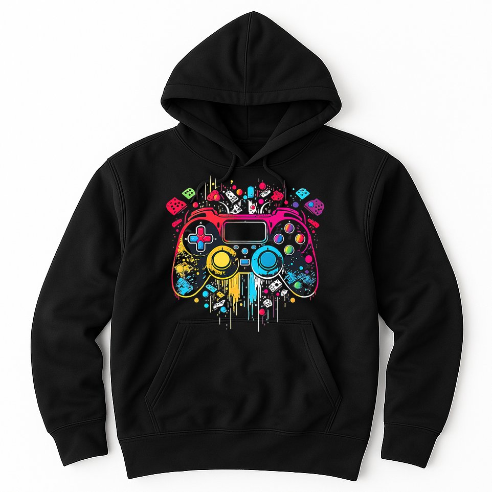 Gamer Aesthetic Graphic Gaming Video Games Boys Teens  Hoodie