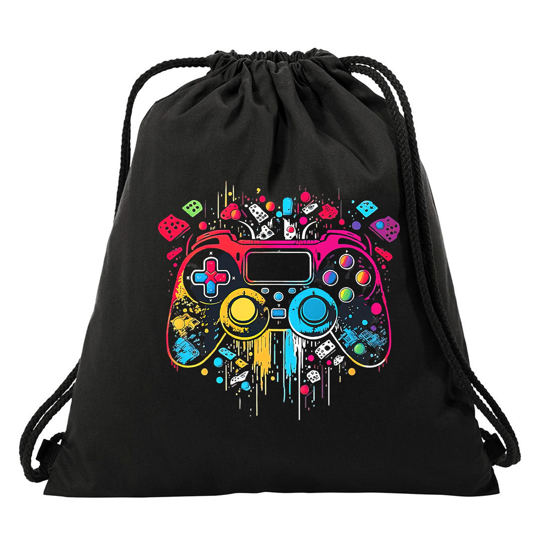 Gamer Aesthetic Graphic Gaming Video Games Boys Teens  Drawstring Bag
