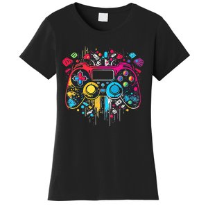 Gamer Aesthetic Graphic Gaming Video Games Boys Teens  Women's T-Shirt