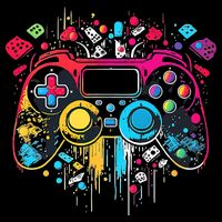 Gamer Aesthetic Graphic Gaming Video Games Boys Teens  Kids T-Shirt