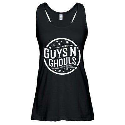 Guys And Ghouls Halloweentown Broom Shop Ladies Essential Flowy Tank