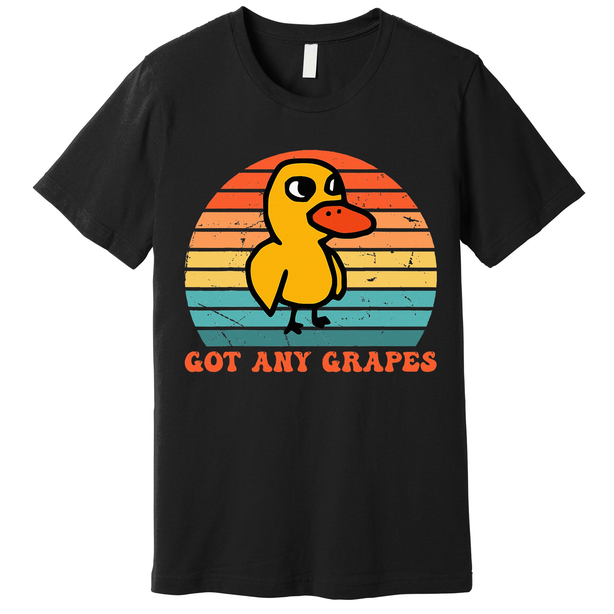 Got Any Grapes Duck Vintage Premium T-Shirt
