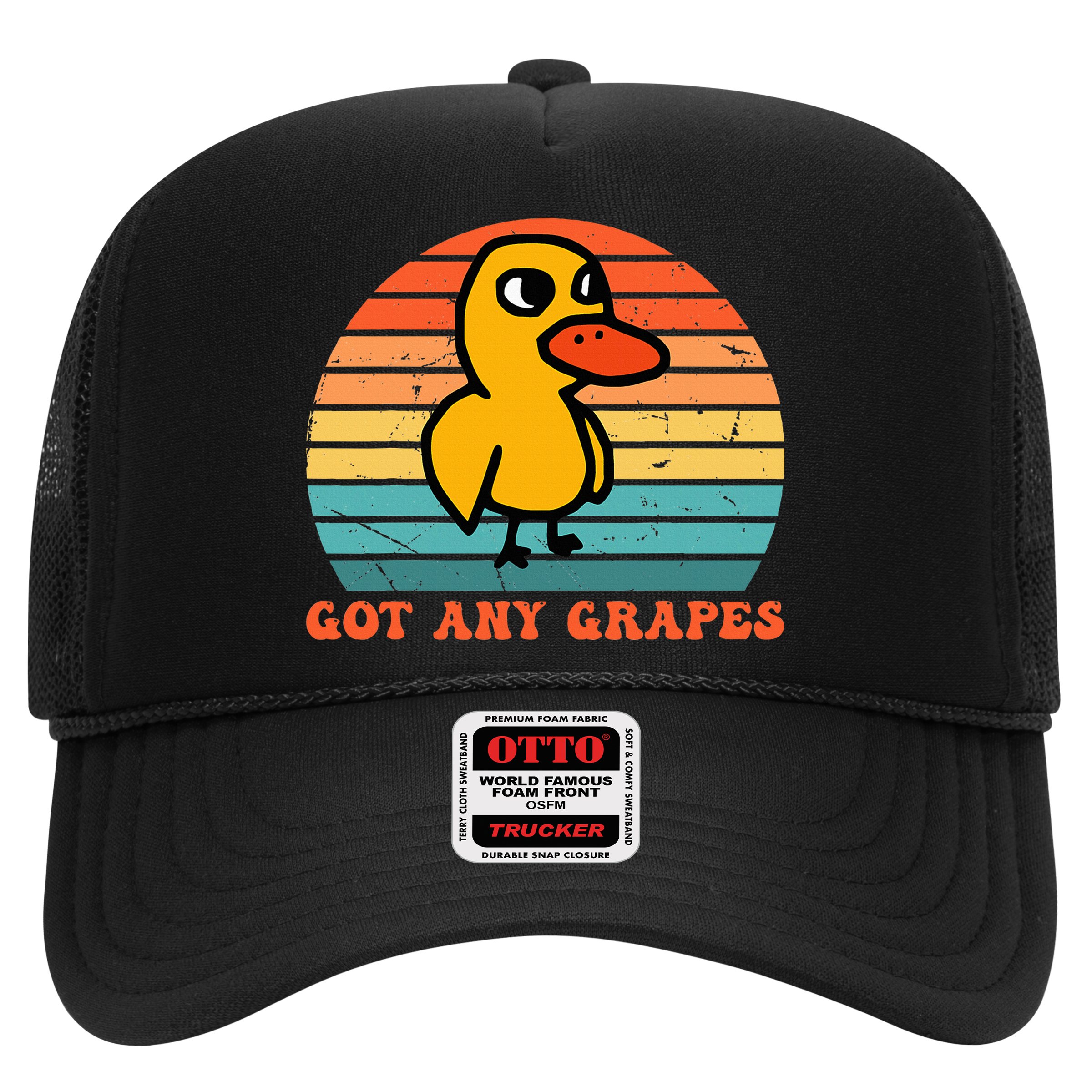 Got Any Grapes Duck Vintage Hat