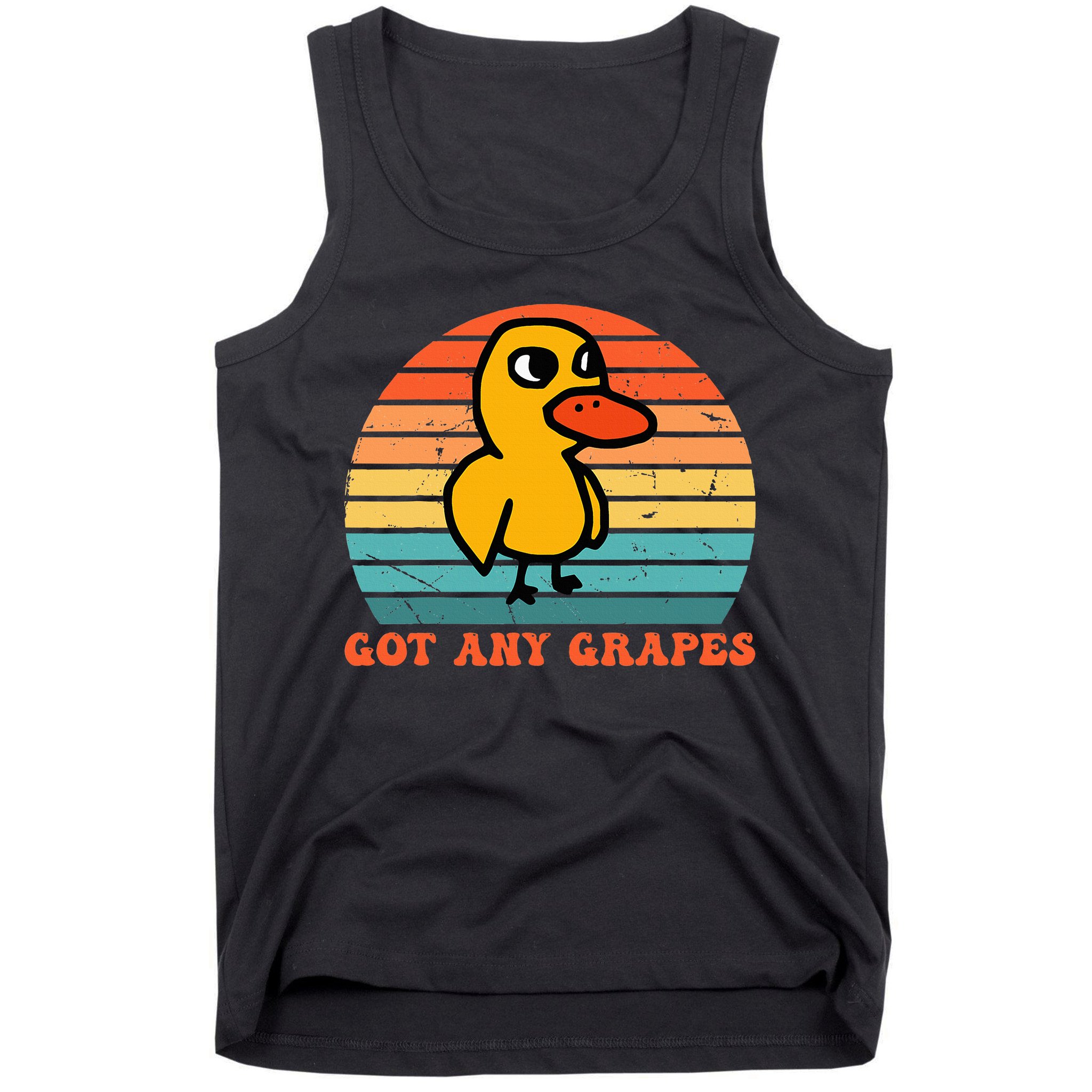 Got Any Grapes Duck Vintage Tank Top