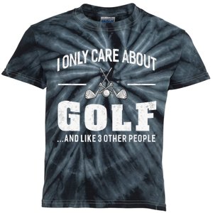 Golf Apparel Golf Club Funny Joke Outdoor Sport Kids Tie-Dye T-Shirt