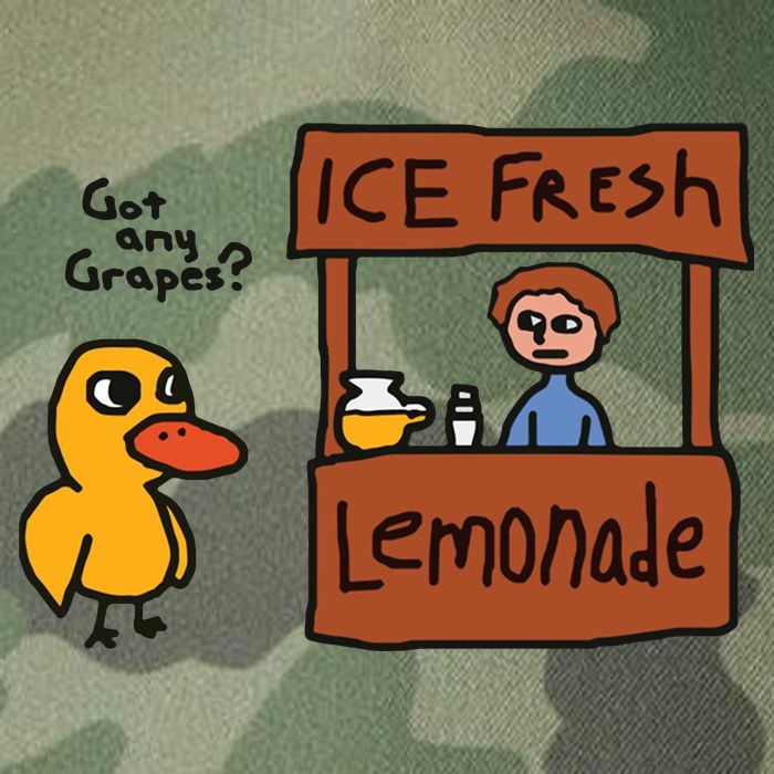 Got Any Grapes Funny Duck Ice Fresh Lemonade Legacy Tie Dye Trucker Hat
