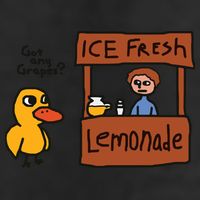 Got Any Grapes Funny Duck Ice Fresh Lemonade Cool Comfort Performance Bucket Hat