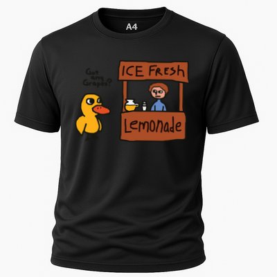 Got Any Grapes Funny Duck Ice Fresh Lemonade Performance Shirt
