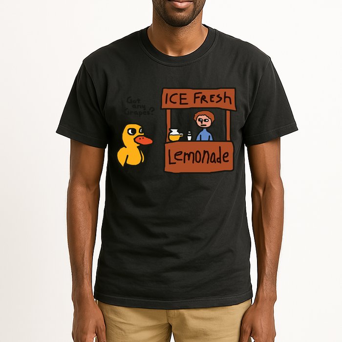 Got Any Grapes Funny Duck Ice Fresh Lemonade Tall T-Shirt