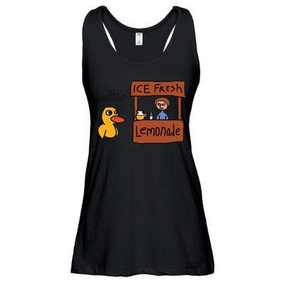 Got Any Grapes Funny Duck Ice Fresh Lemonade Ladies Essential Flowy Tank