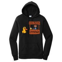 Got Any Grapes Funny Duck Ice Fresh Lemonade Women's Pullover Hoodie